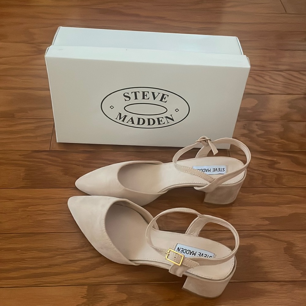 Steve Madden pale pink heels